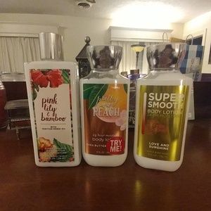 Bath and Body Works Body Lotions
